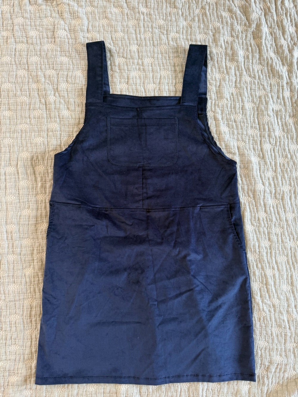 Smash + Tess Navy Blue Pinafore Dress